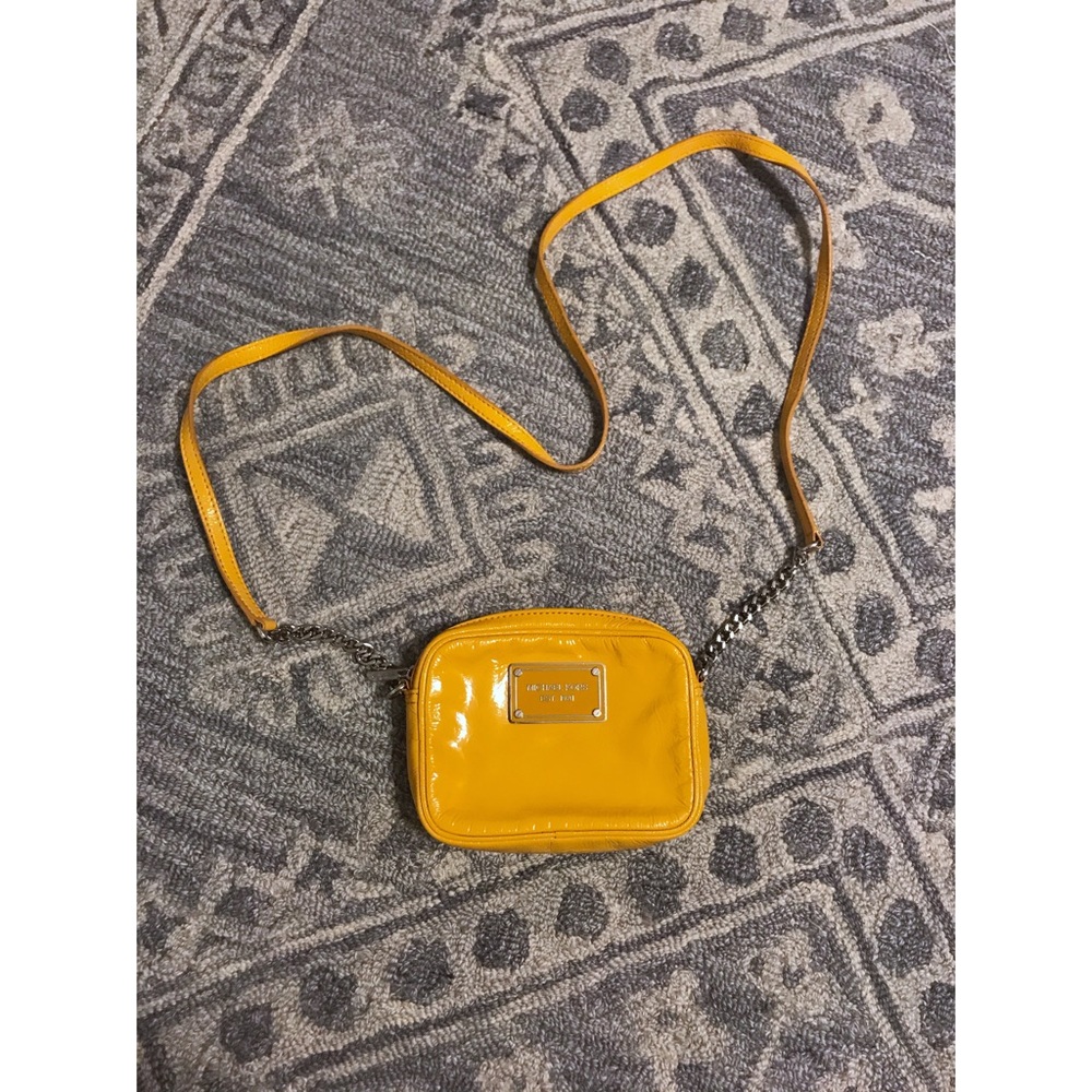 Michael Kors Yellow Crossbody Bag